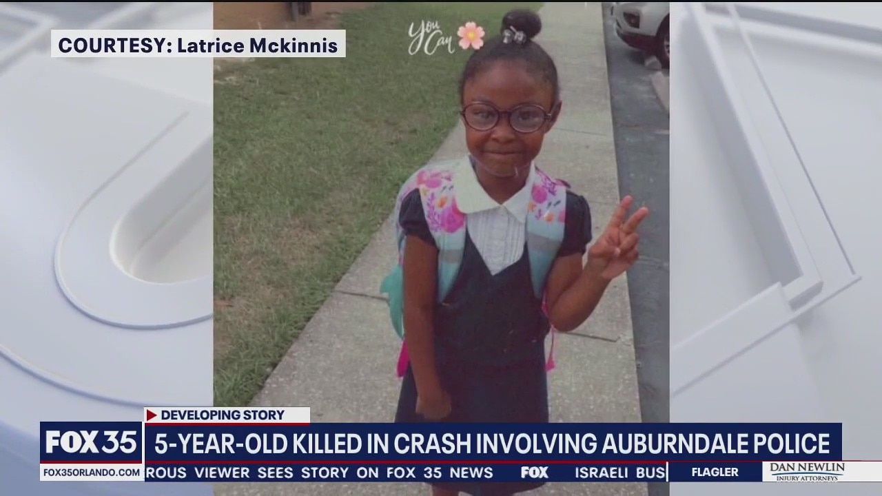 Child dies in crash involving Florida police | FOX 35 Orlando