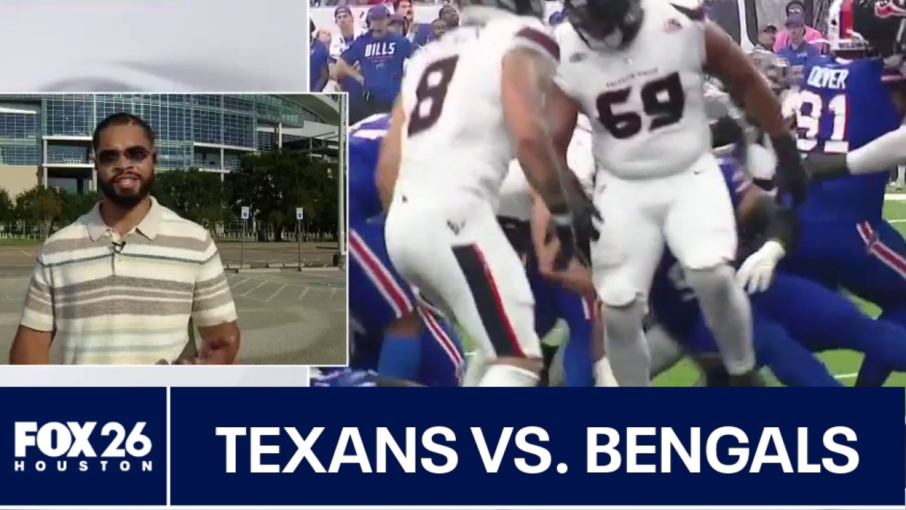 Houston Texans set to play Bengals