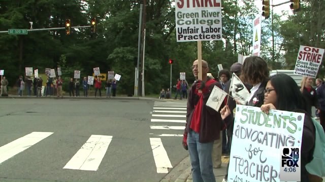 Green river college strike