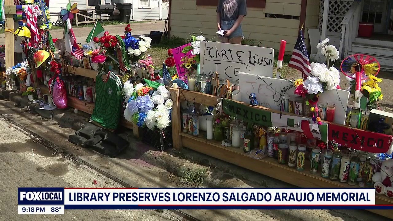 Library preserves Lorenza Salgado Araujo memorial