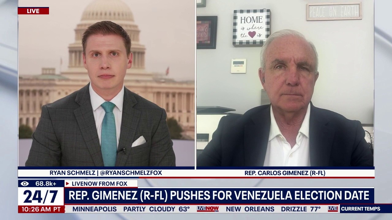Rep. Gimenez Pushes Venezuela to set Election Date