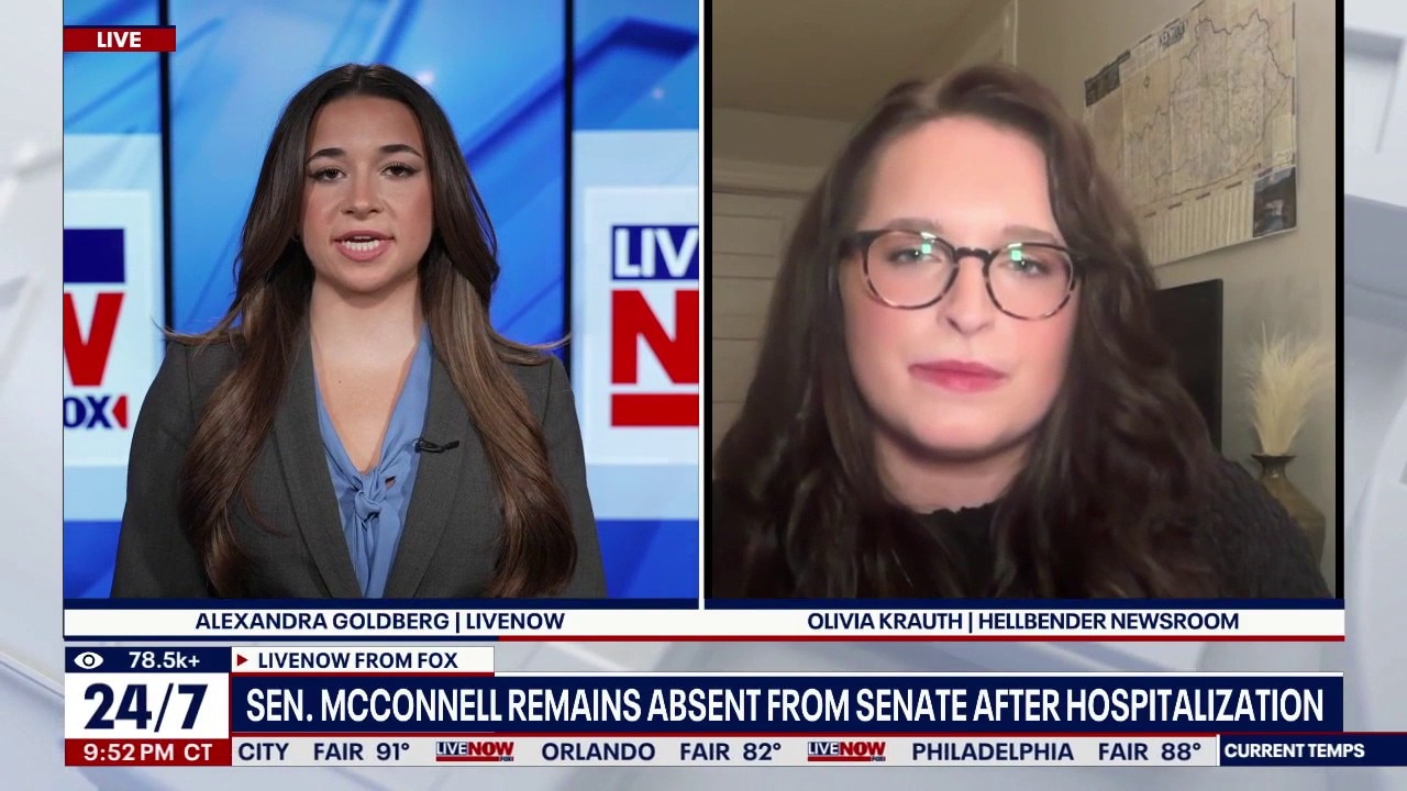 Sen. McConnell remains hospitalized, 'continues to improve'