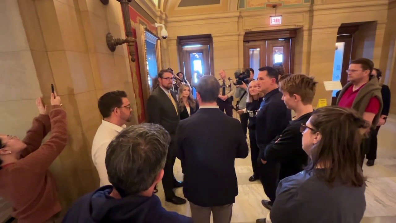 Annunciation parents, survivors confront gun lobbyist after House meeting