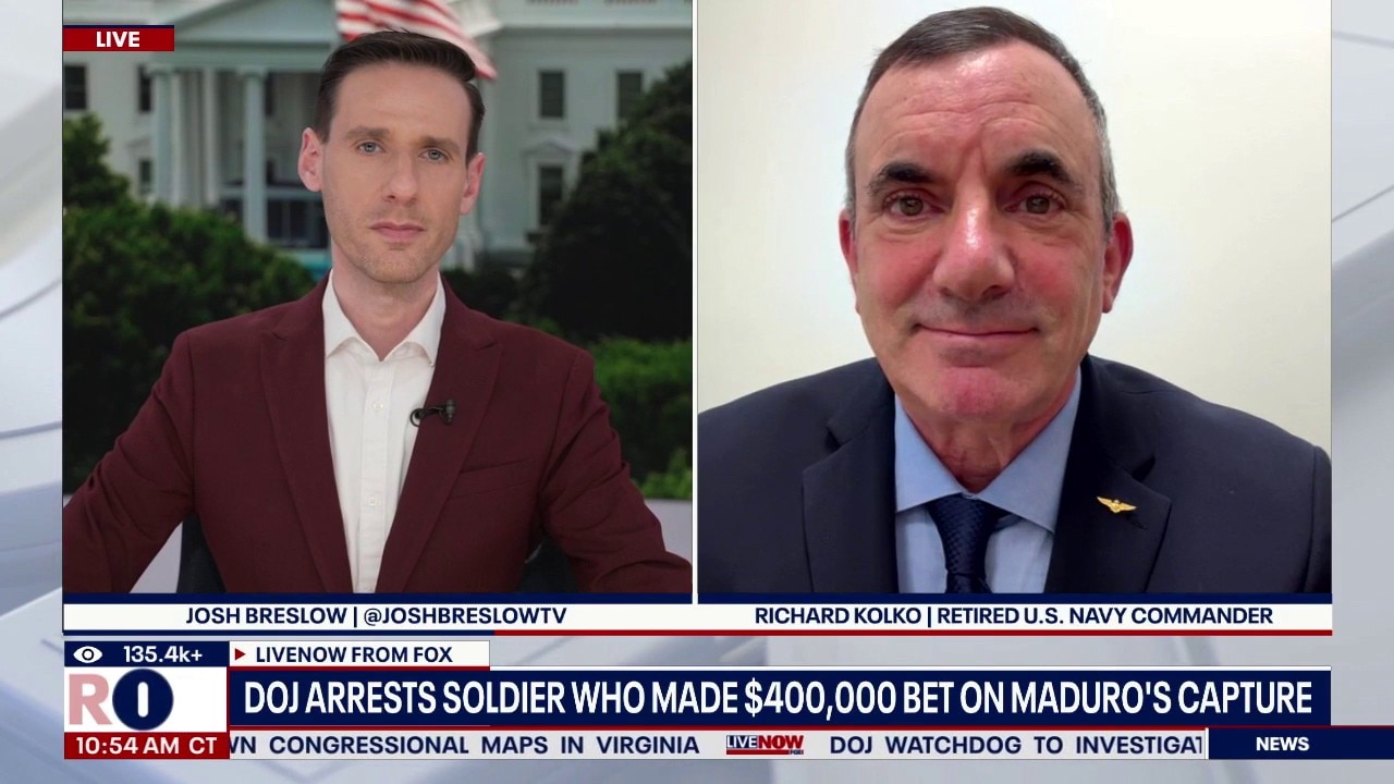 DOJ arrests soldier placed bet on Maduro capture 