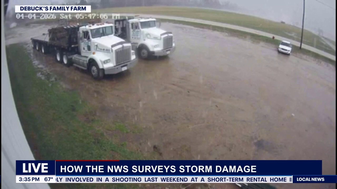 How the National Weather Service surveys tornado damage