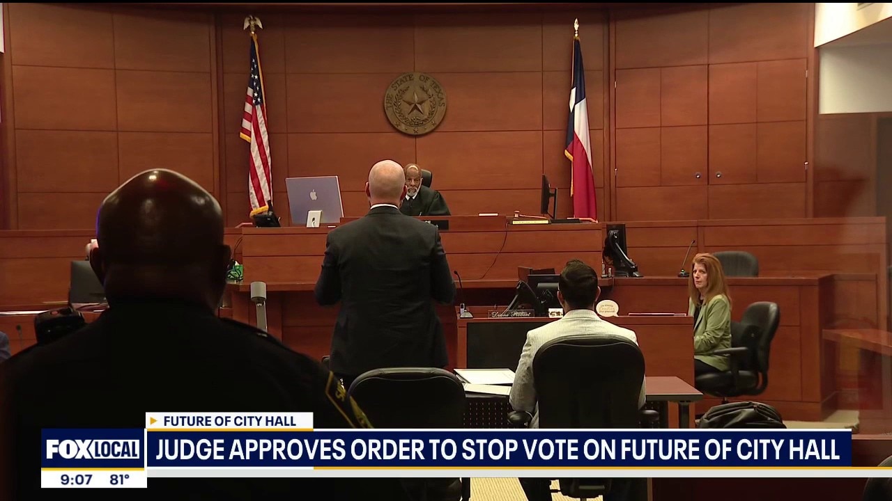 Judge approves order to stop vote on future of city hall