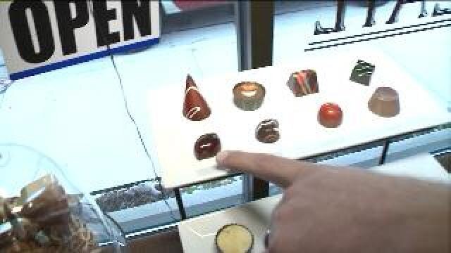 Sampling treats on National Chocolate Day