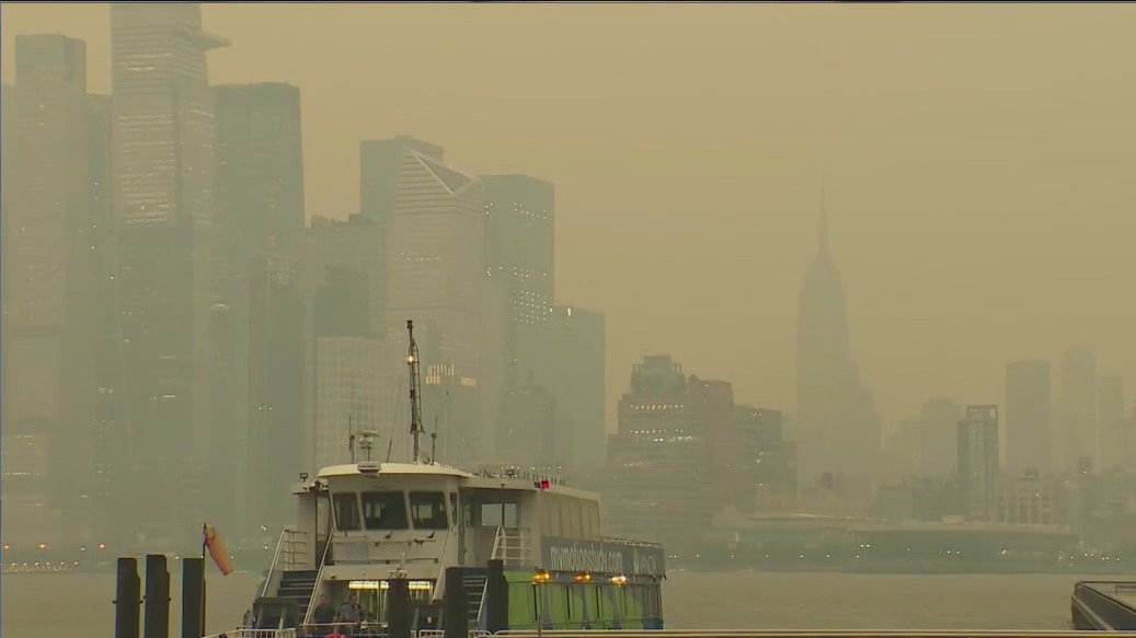 NYC air quality: New Yorkers advised to wear masks outdoors
