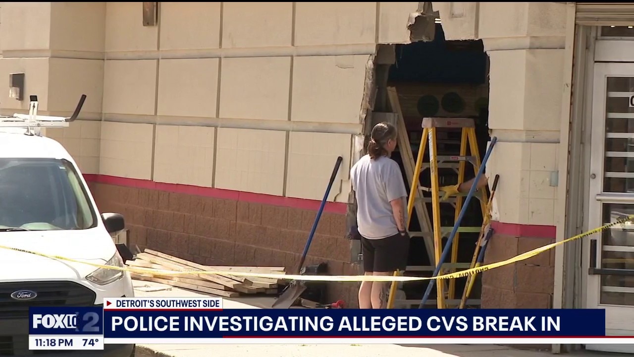 Police investigate CVS break in