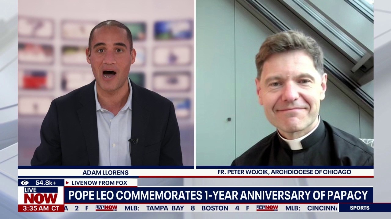 Pope Leo celebrates his first year as pontiff