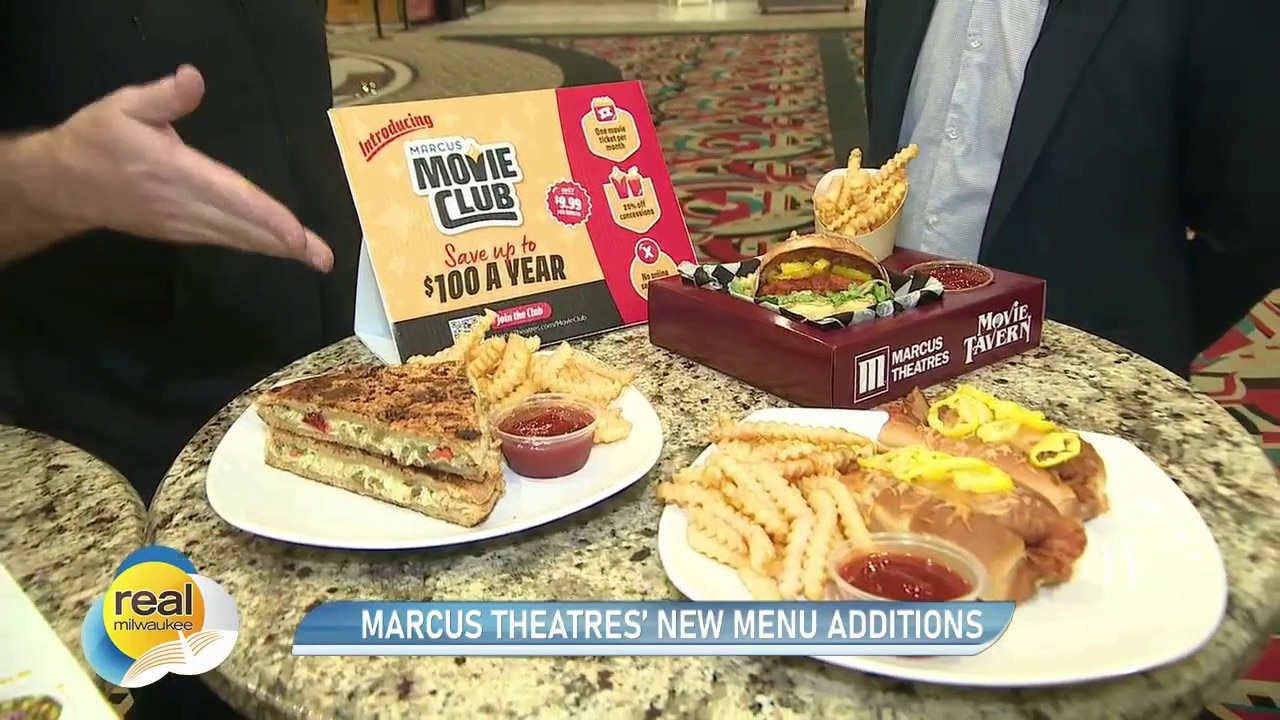 Marcus Theatres adds new items to the menu
