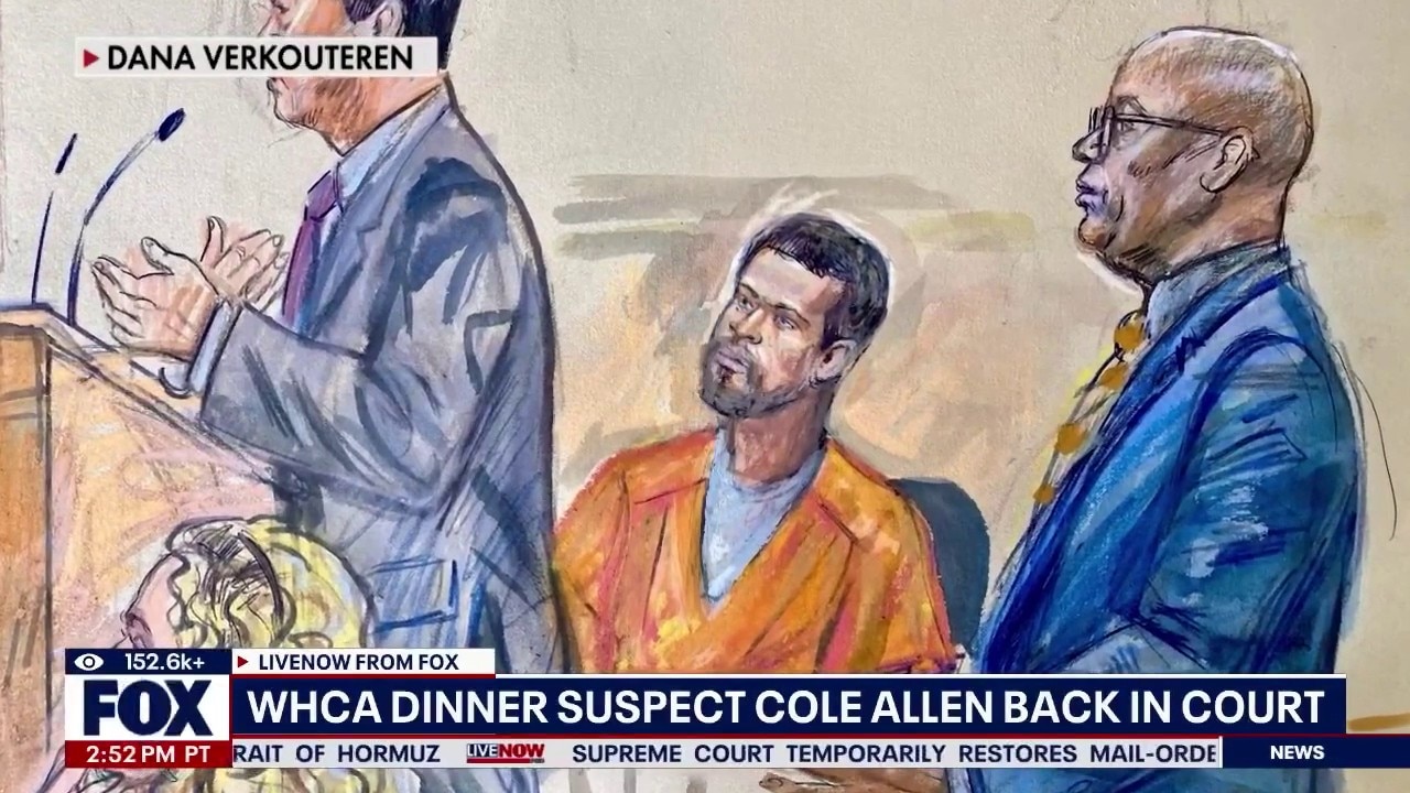 Cole Allen back in court, removed from suicide watch