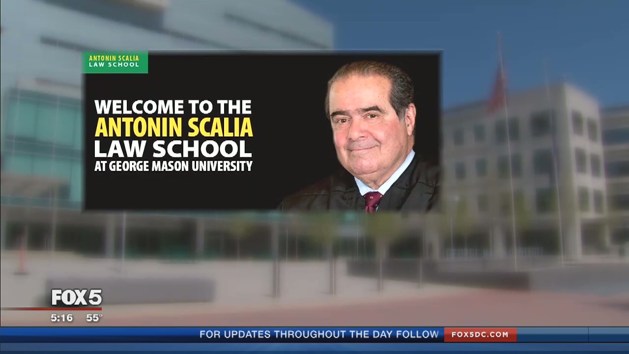 George Mason adjusts renaming of law school after Scalia acronym controversy