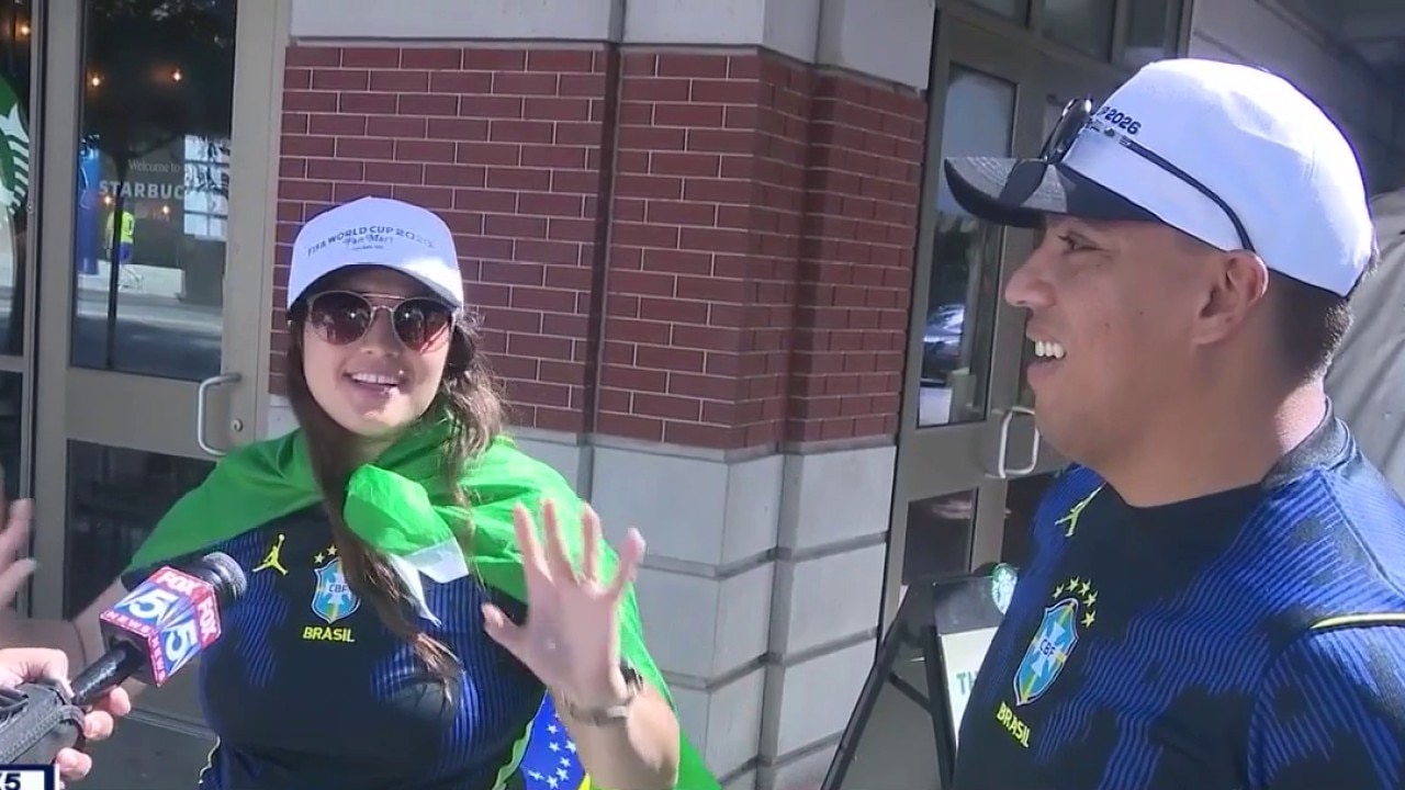 Brazil supporters pack out FIFA Fan Fest