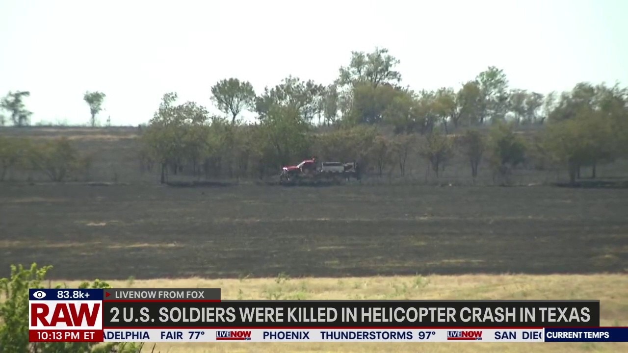 2 U.S. soldiers killed in helicopter crash in Texas