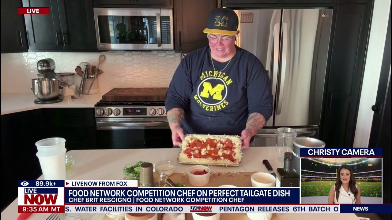 Food network chef cooks up the perfect tailgate dish