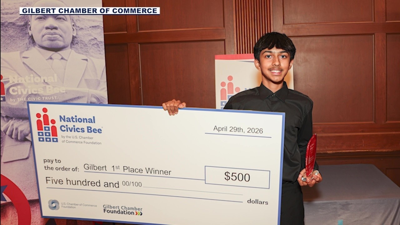 Arizona freshman competes in National Civics Bee