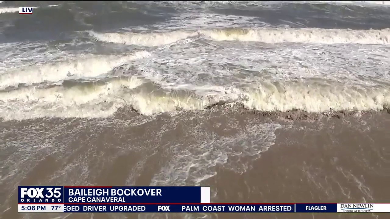 Strong winds close parts of Canaveral National Seashore