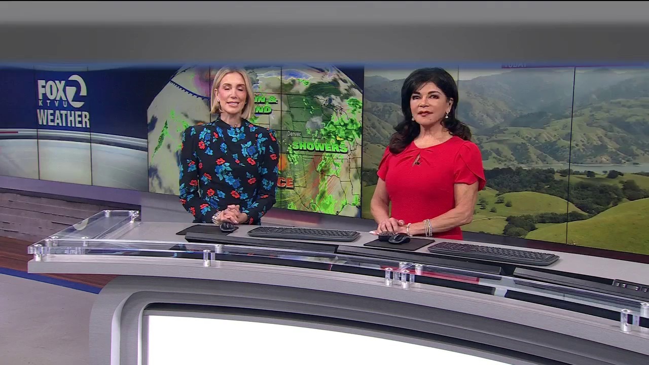 Bay area mood swing...morning drizzle to breezy, blue skies