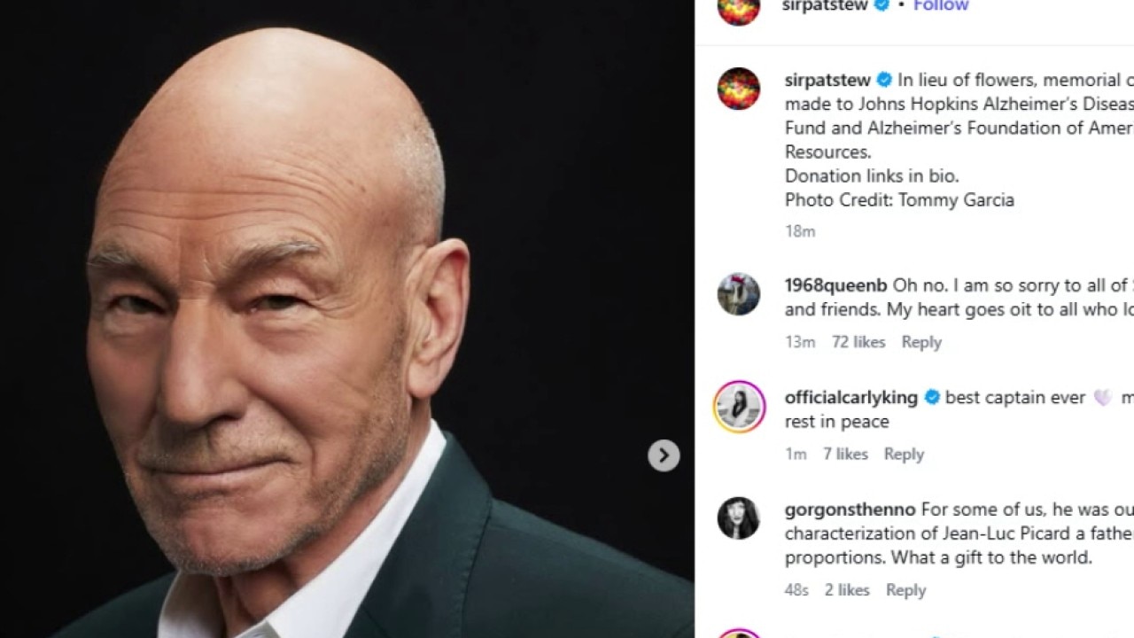 Patrick Stewart dies at 86