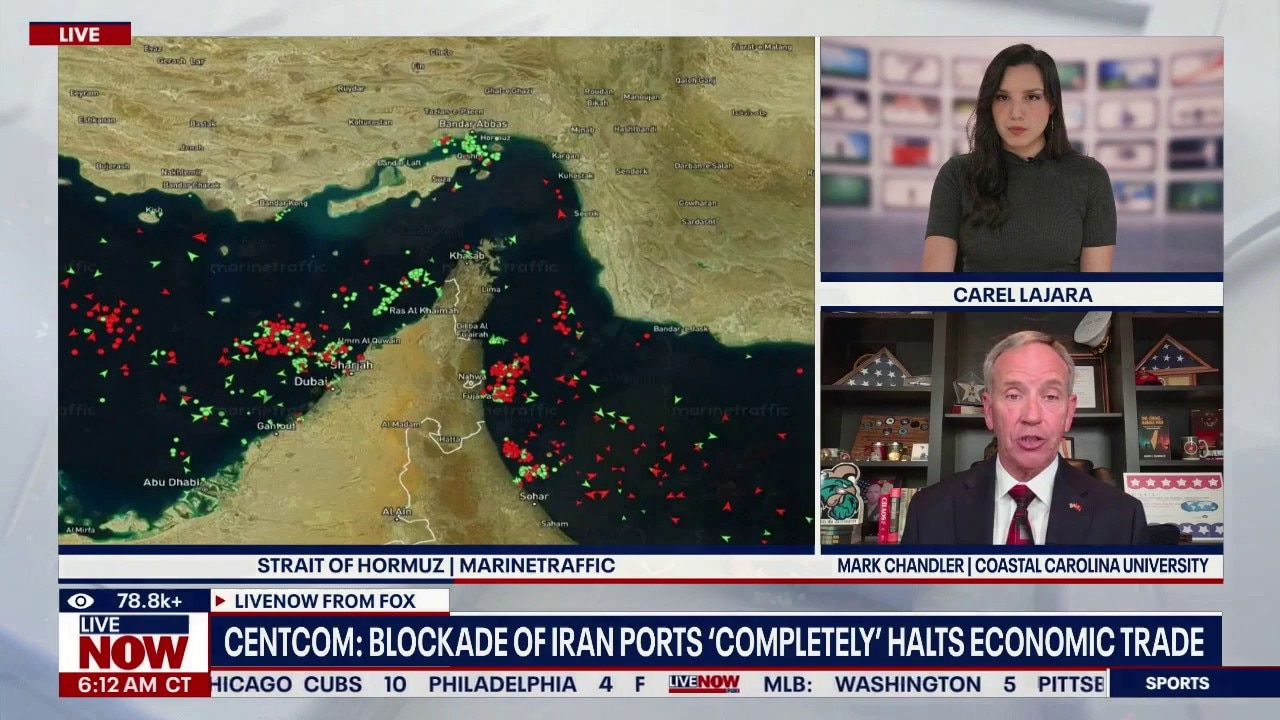 US blockade of Strait of Hormuz continues