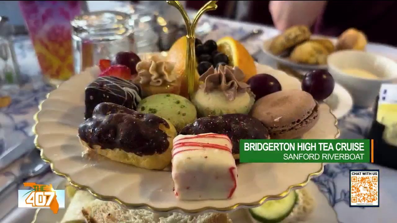 Climb aboard this Bridgerton-inspired high tea cruise