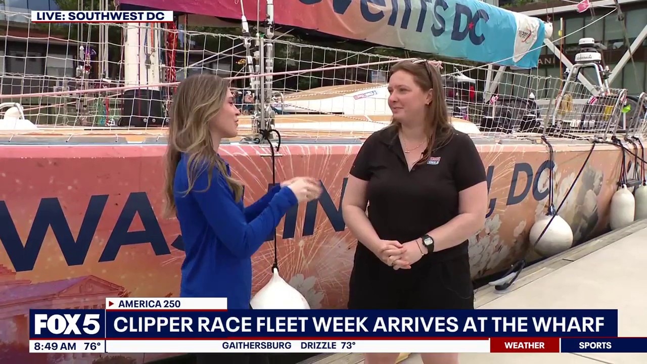 Clipper Race Fleet Week in DC