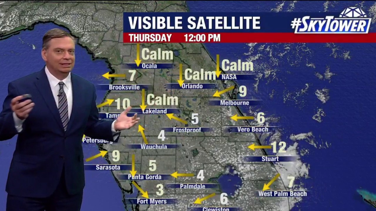 Tampa weather | Thursday afternoon forecast