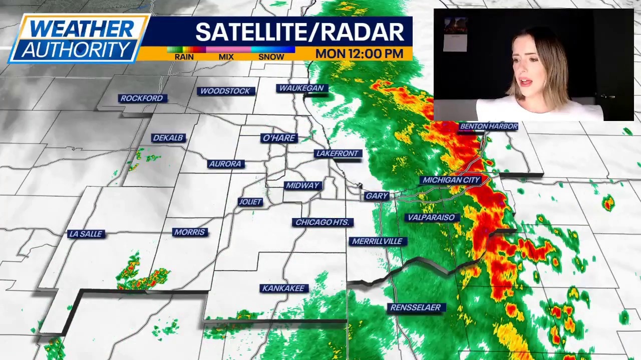 Chicago weather: Severe storms sweep through; more storms possible Tuesday