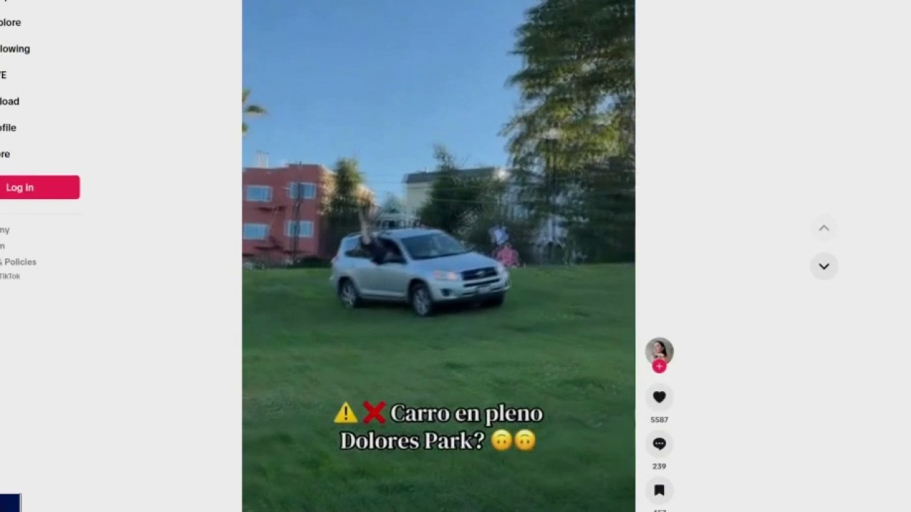 SFPD searching for SUV that drove through Dolores Park