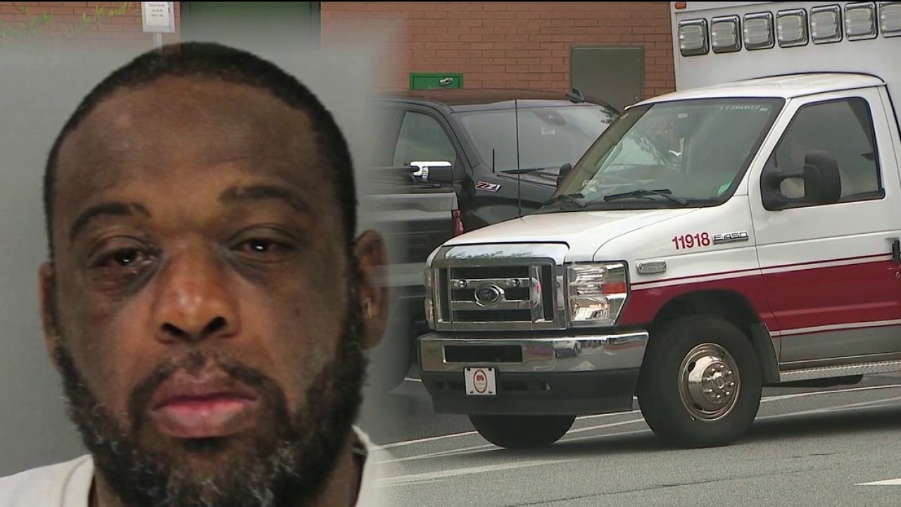 Marietta police jail ambulance theft suspect