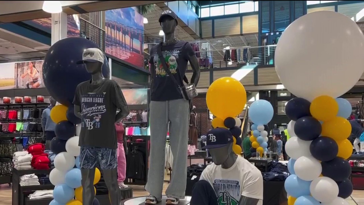 Rays merch hitting shelves after big win