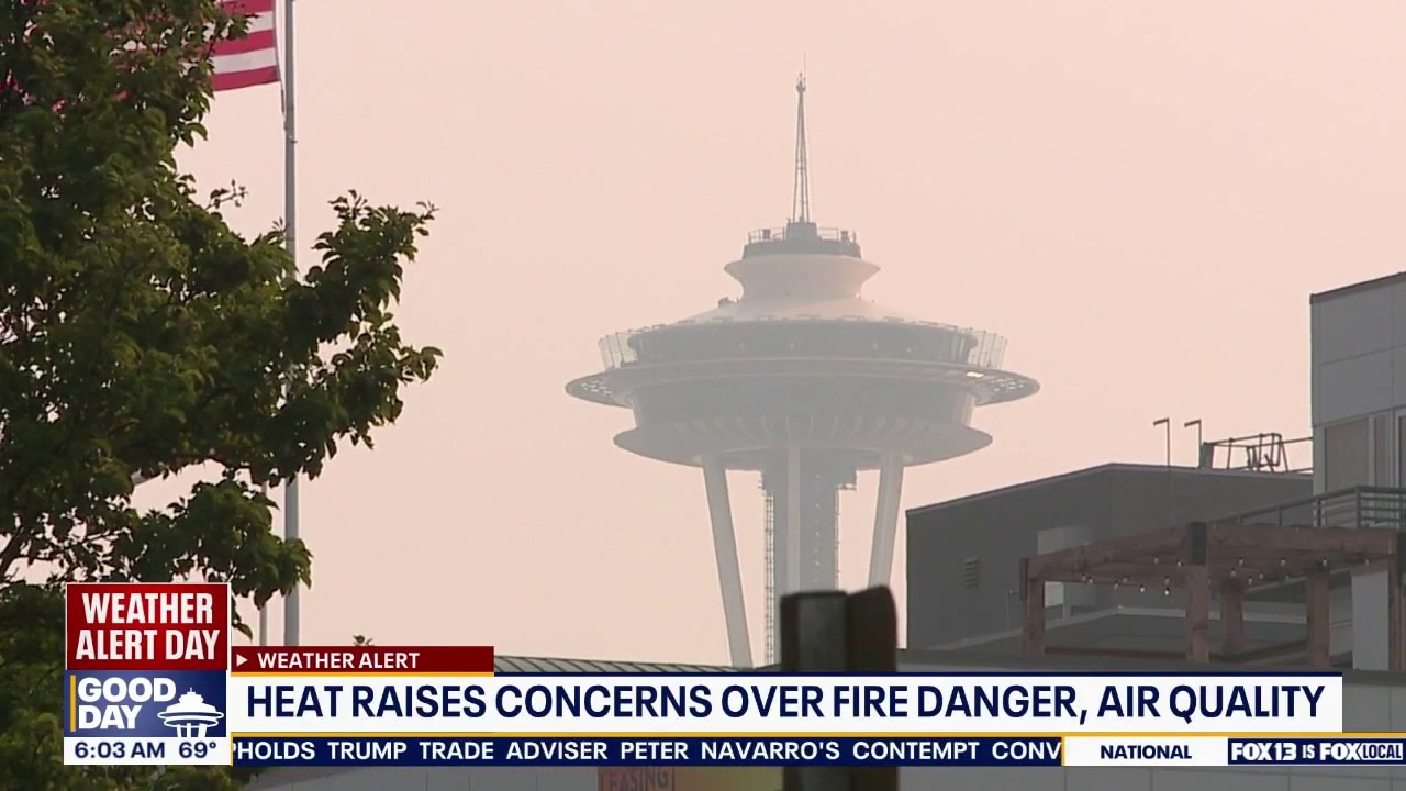 WA heat raises concerns over fire danger, air quality