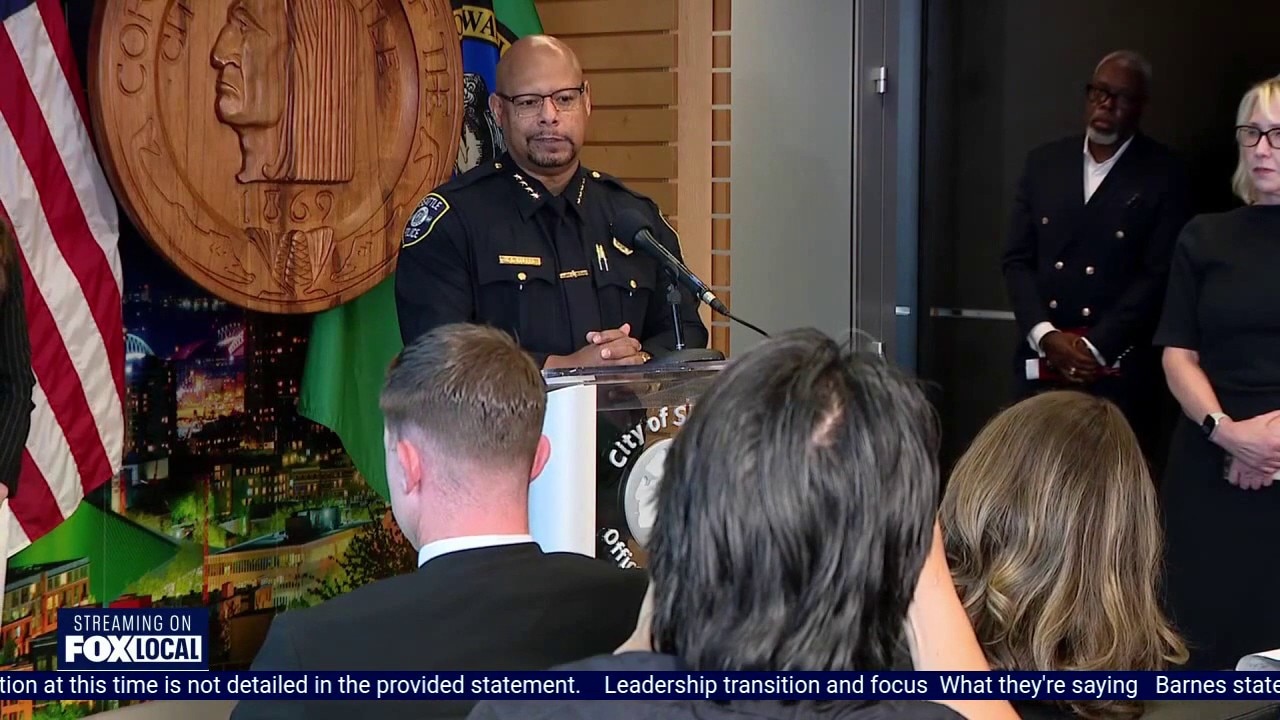 Seattle leaders reacts to police chief's resignation