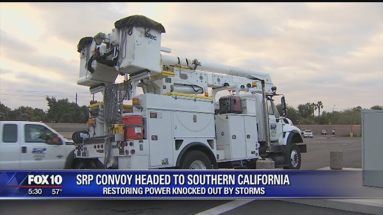 SRP heads to California in the aftermath of storms