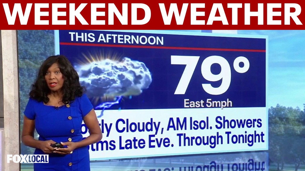 DC Weather Authority: Strong storms could arrive after 6:30 p.m. Saturday