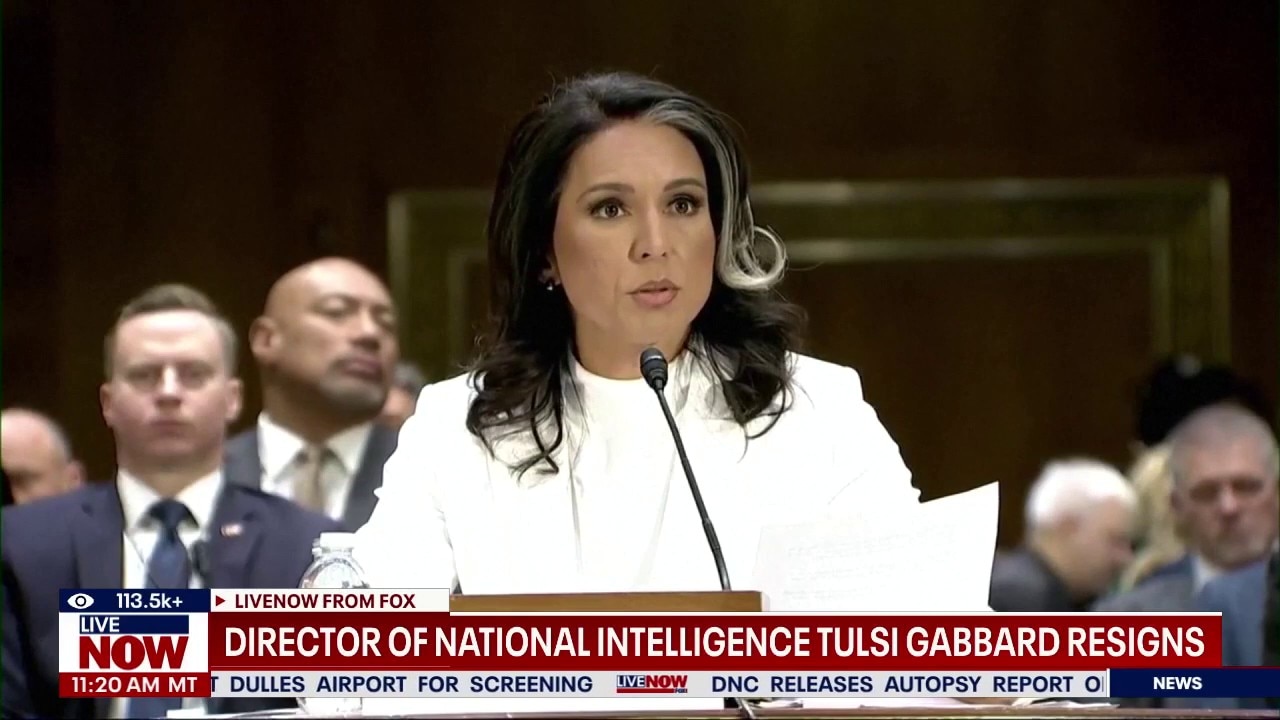 Tulsi Gabbard resigns as director of national intelligence