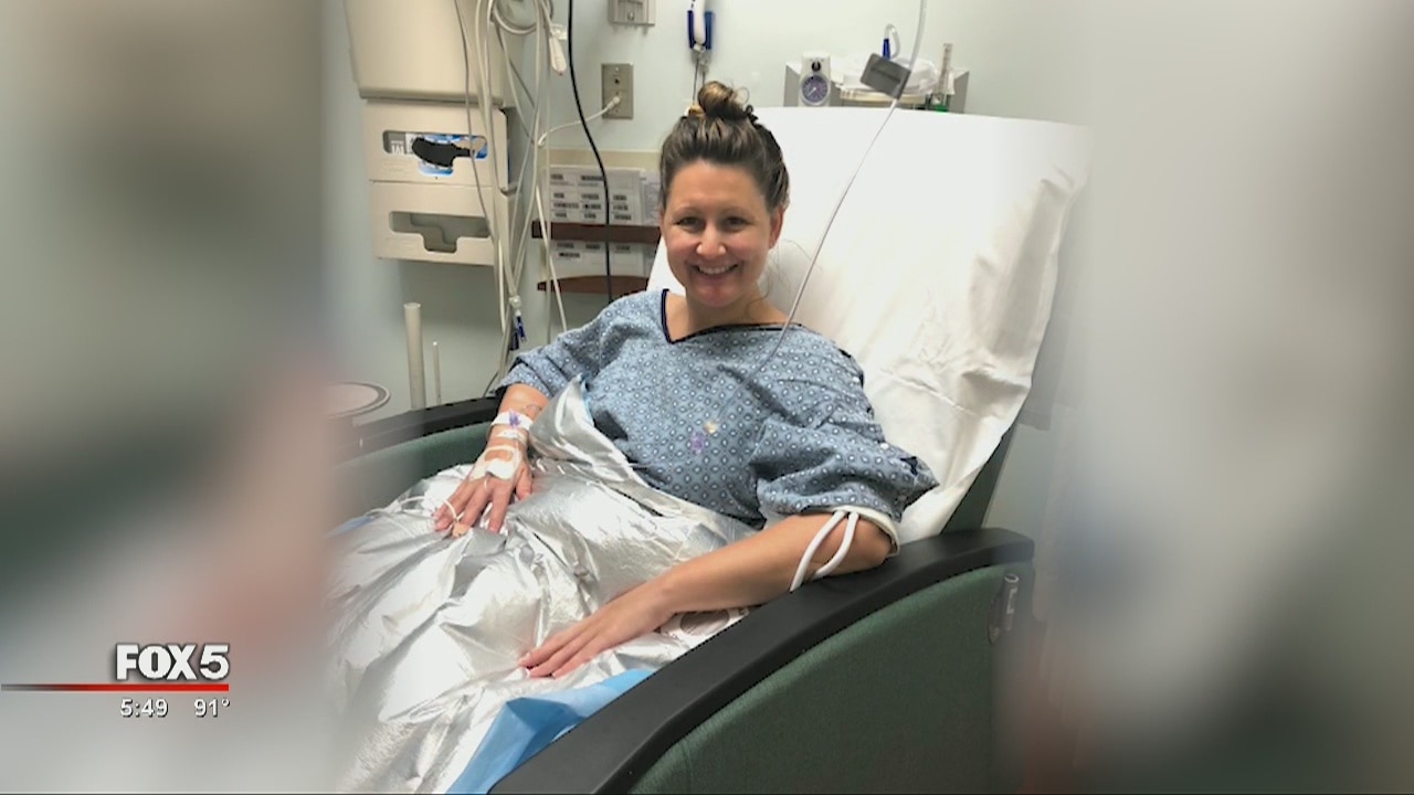 Cobb woman believes breast implants made her ill