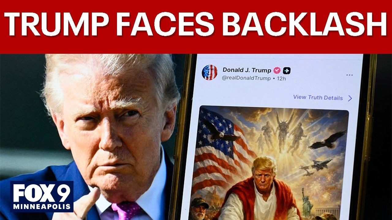 Trump at odds with Pope as Iran blockade continues