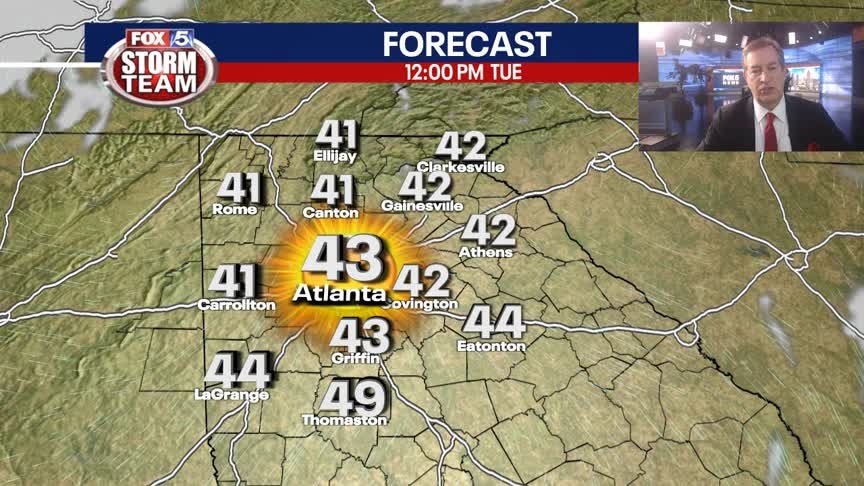 Monday Evening Weather Update