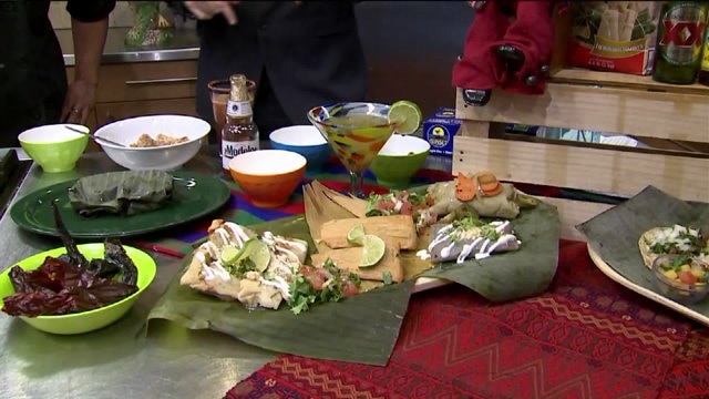 Kramp talks food as he hangs at the Milwaukee Public Market