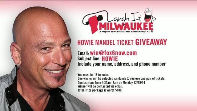 Laugh it up for a good cause -- and score tickets to see Howie Mandel