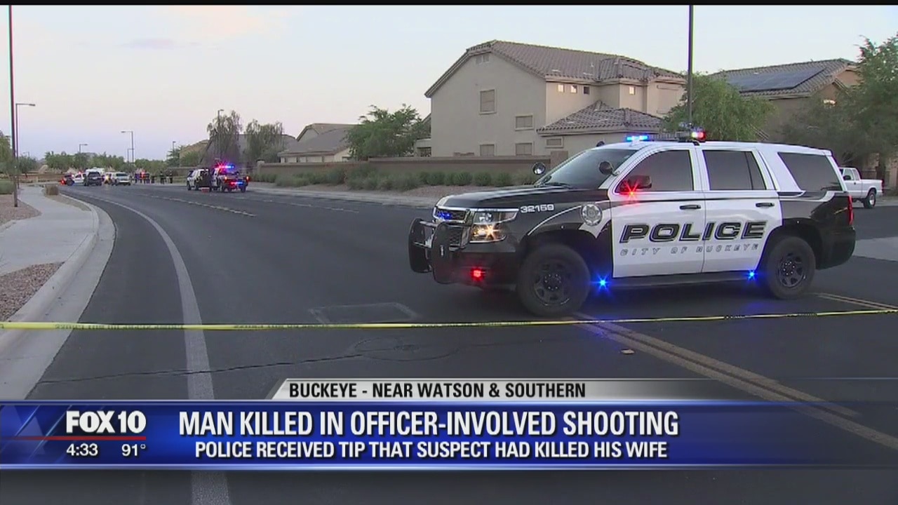 UPDATE: New details released in officer-involved shooting in Buckeye