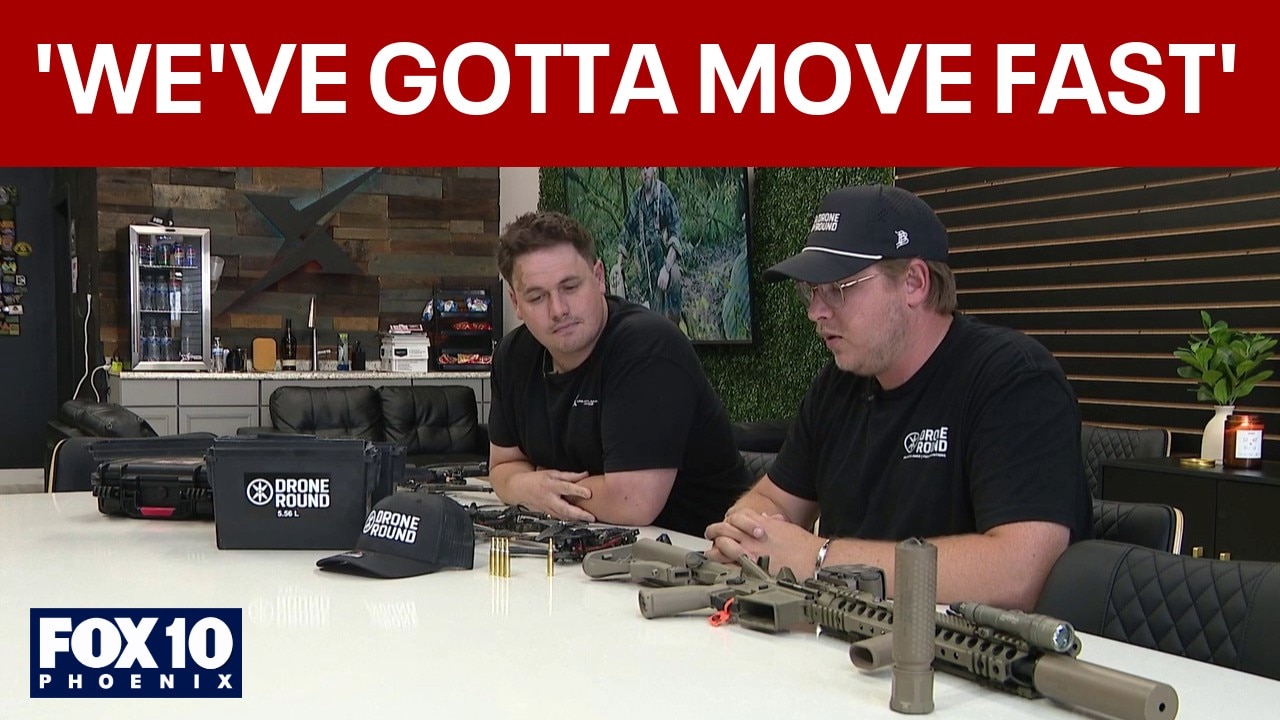 Arizona ammunition company creates new projectile option to counter battlefield drones