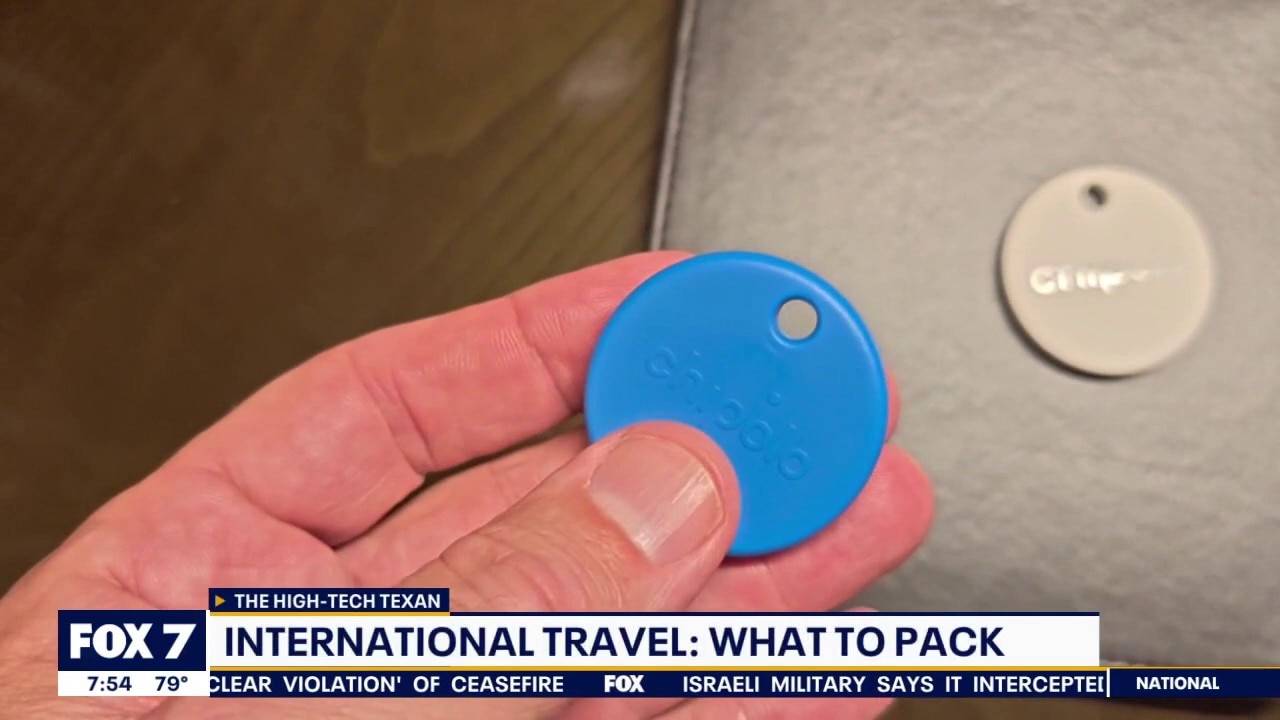 Packing for international travel: High-Tech Texan