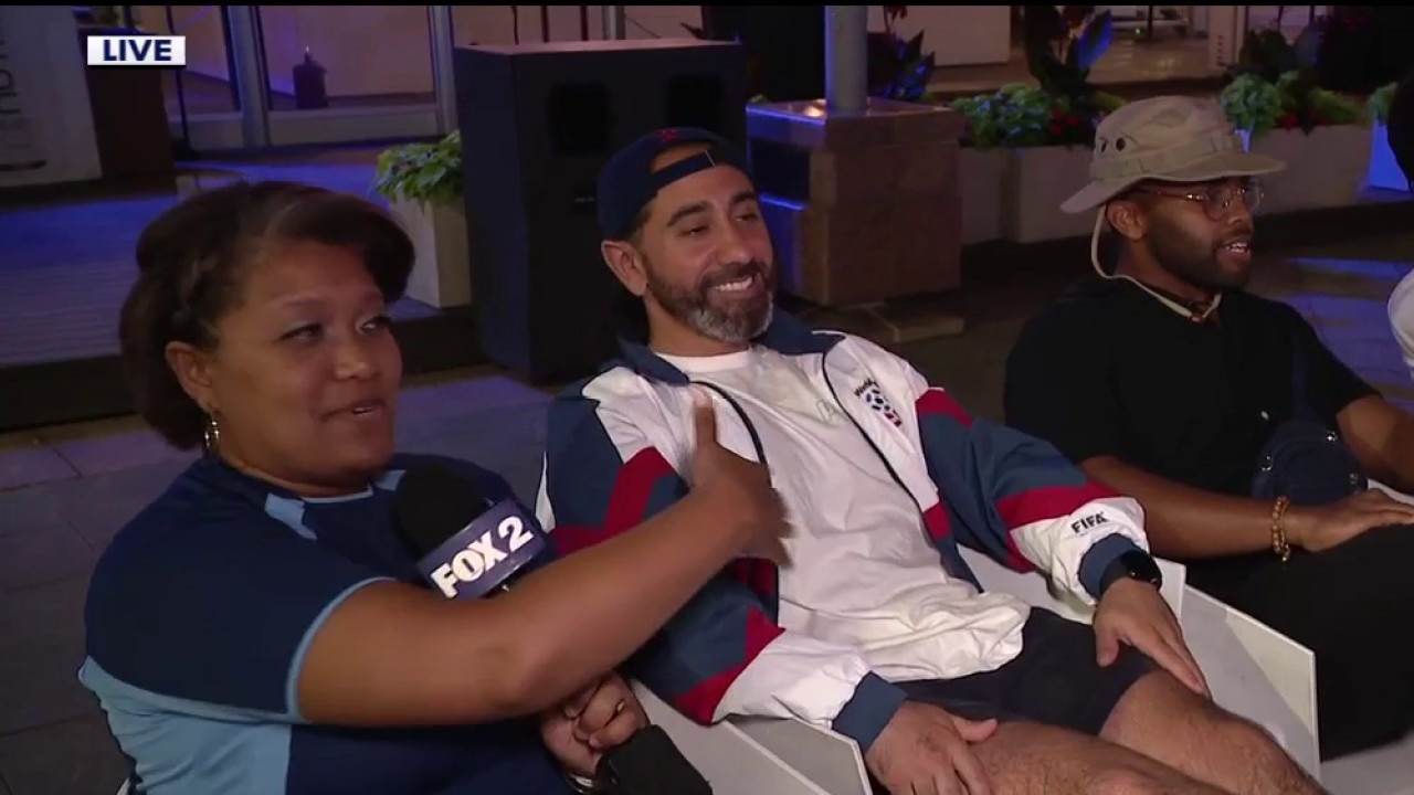 Fans pack Downtown Detroit for World Cup Watch Party