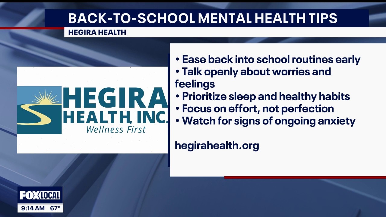 Back-to-School Mental Health Tips