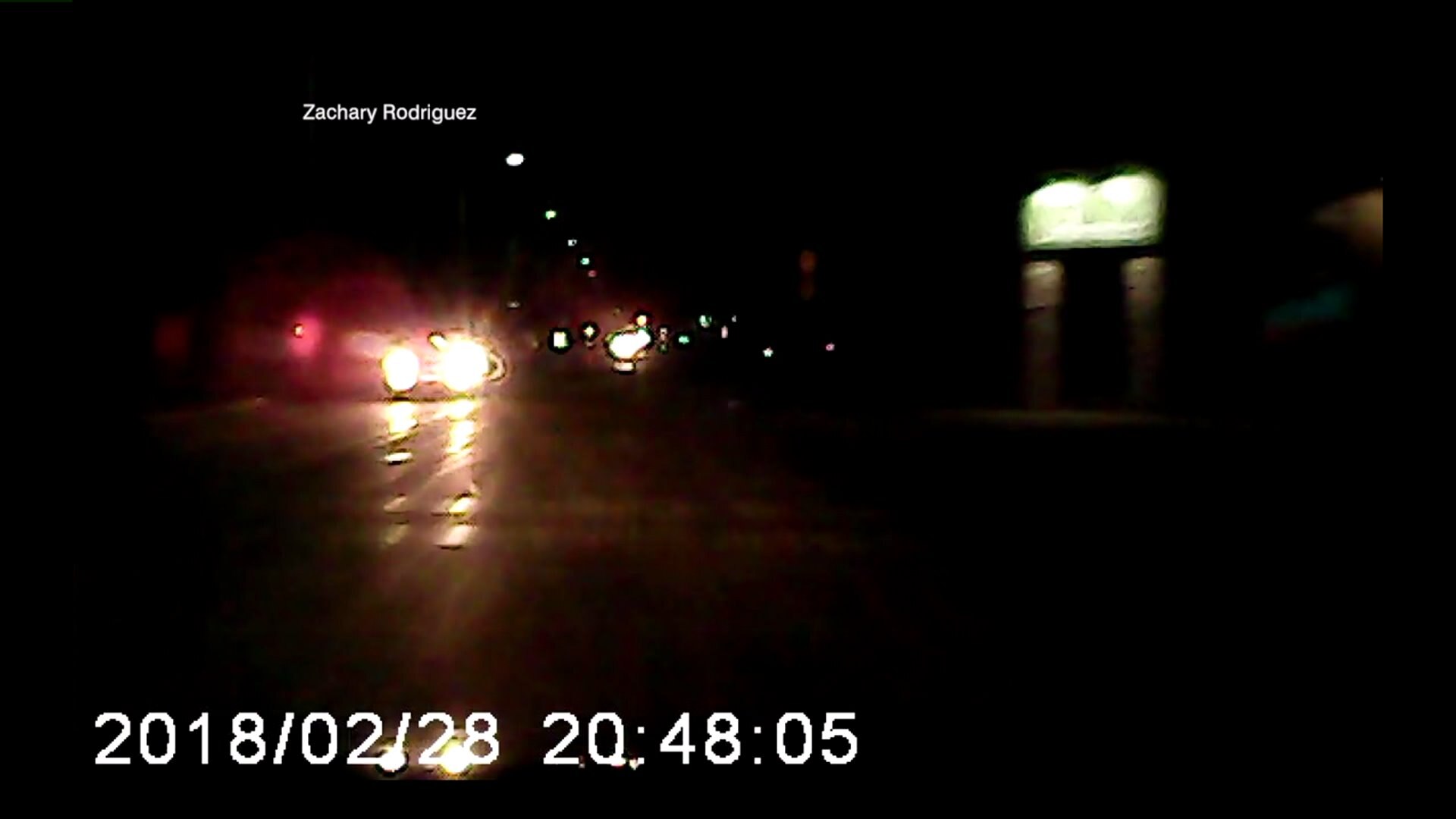 RAW VIDEO: Possible meteor spotted