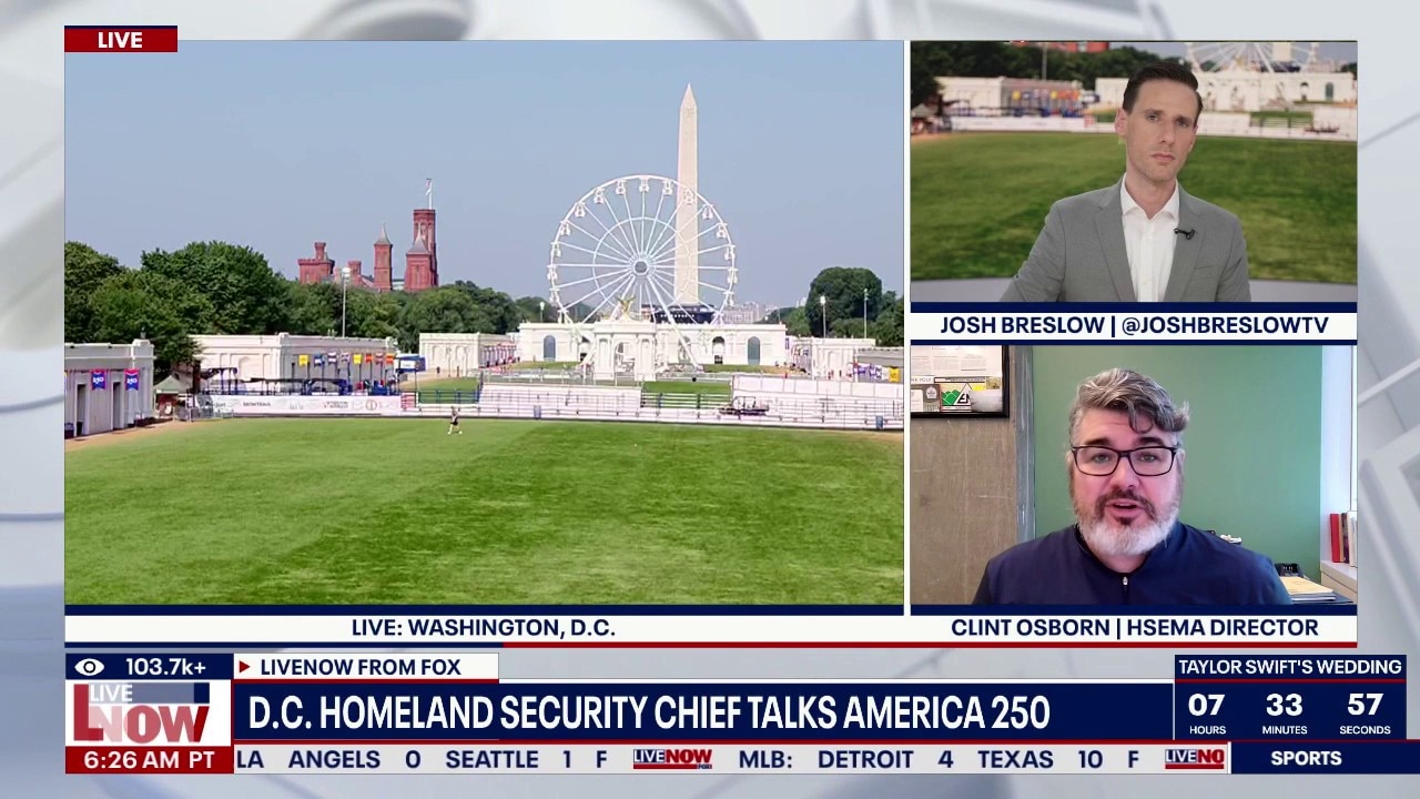 America 250: DC Homeland Security talks July 4