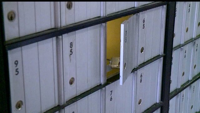 Thieves target post office boxes